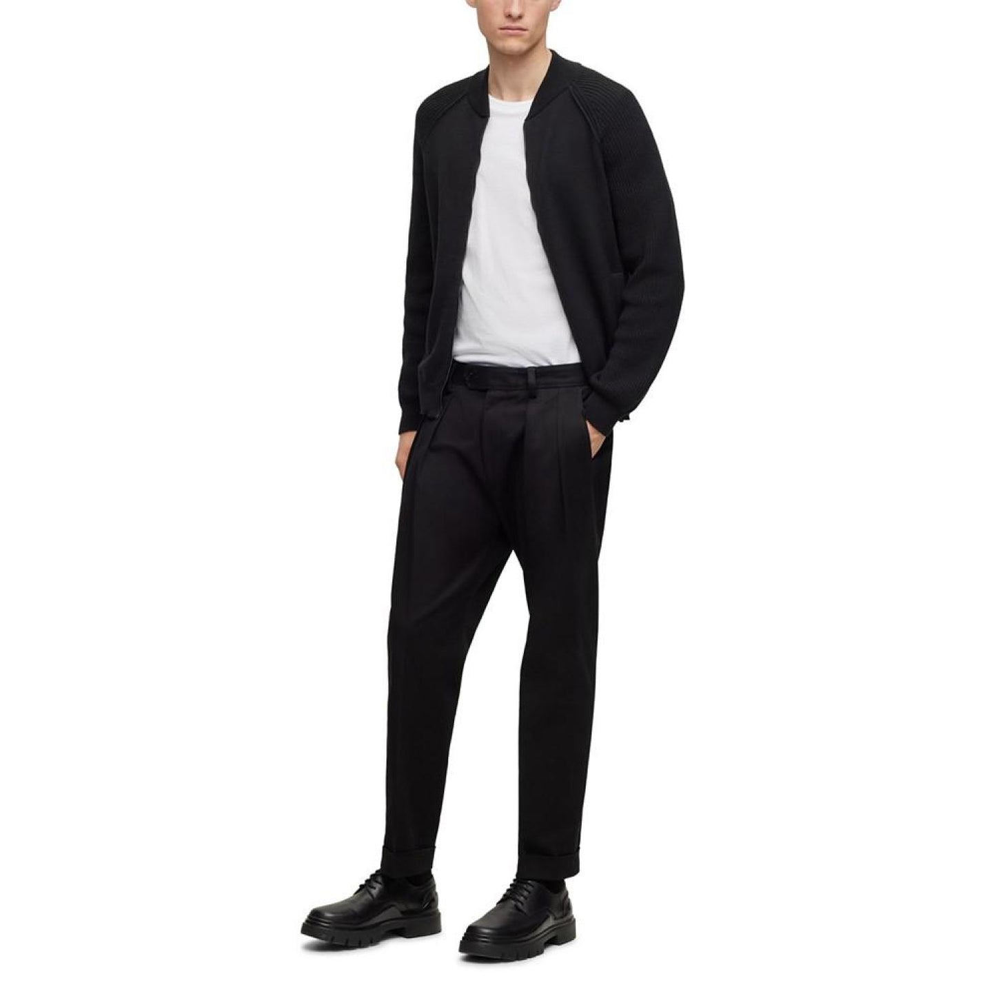 Men's Zip-Up Cardigan