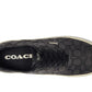 Signature Jacquard Leather Lace-Up Skate Sneaker