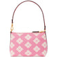 Spade Flower Jacquard East West Mini Canvas Pouchette