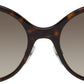 Tortoiseshell Oval Sunglasses