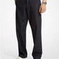 Stretch Cotton Wide-Leg Chino Pants