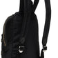 Black Medium Biker Backpack