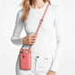 Saffiano Leather Smartphone Crossbody Bag