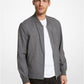 Stretch Wool Bomber Jacket