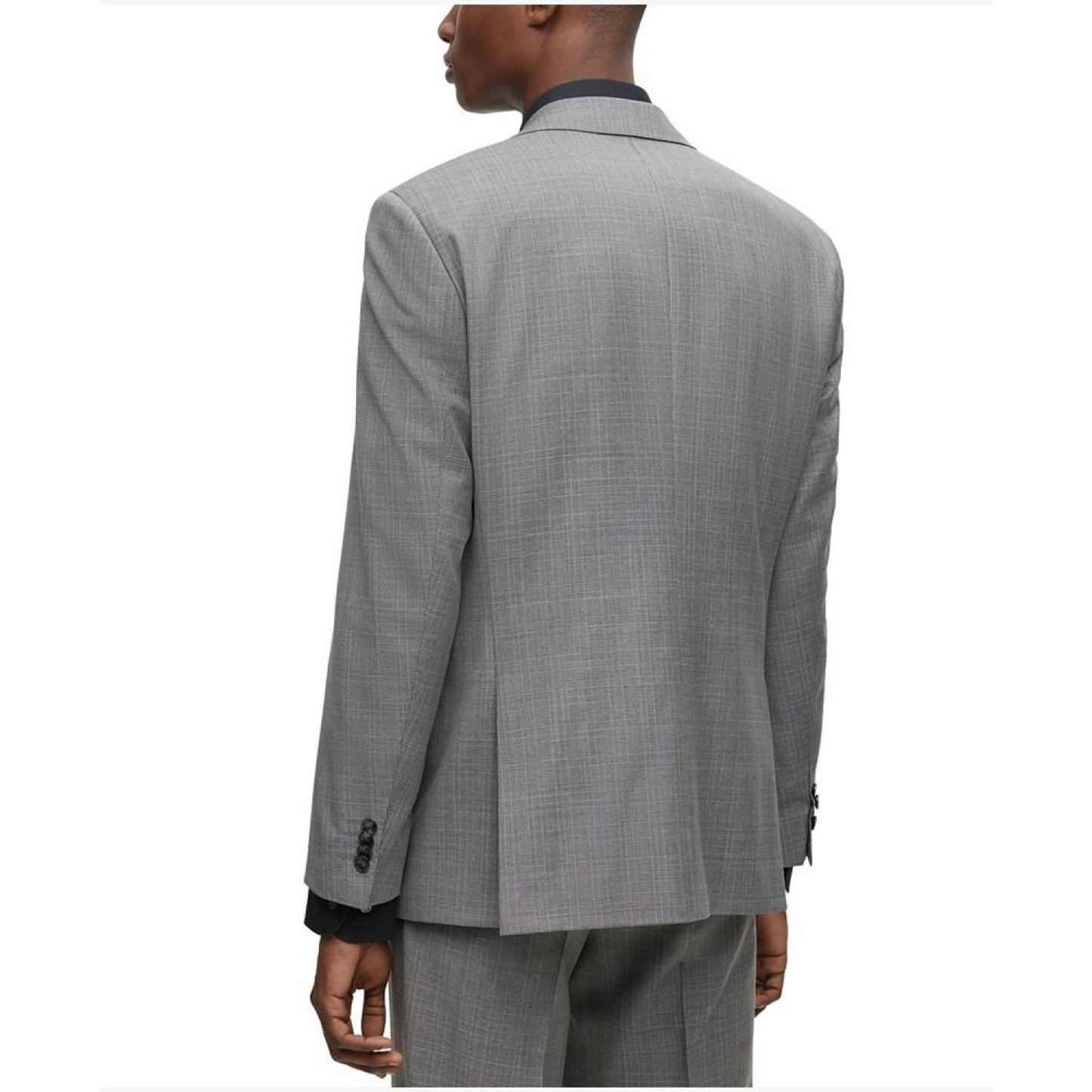 Men's Wool Serge Regular-Fit 3-Piece Suit