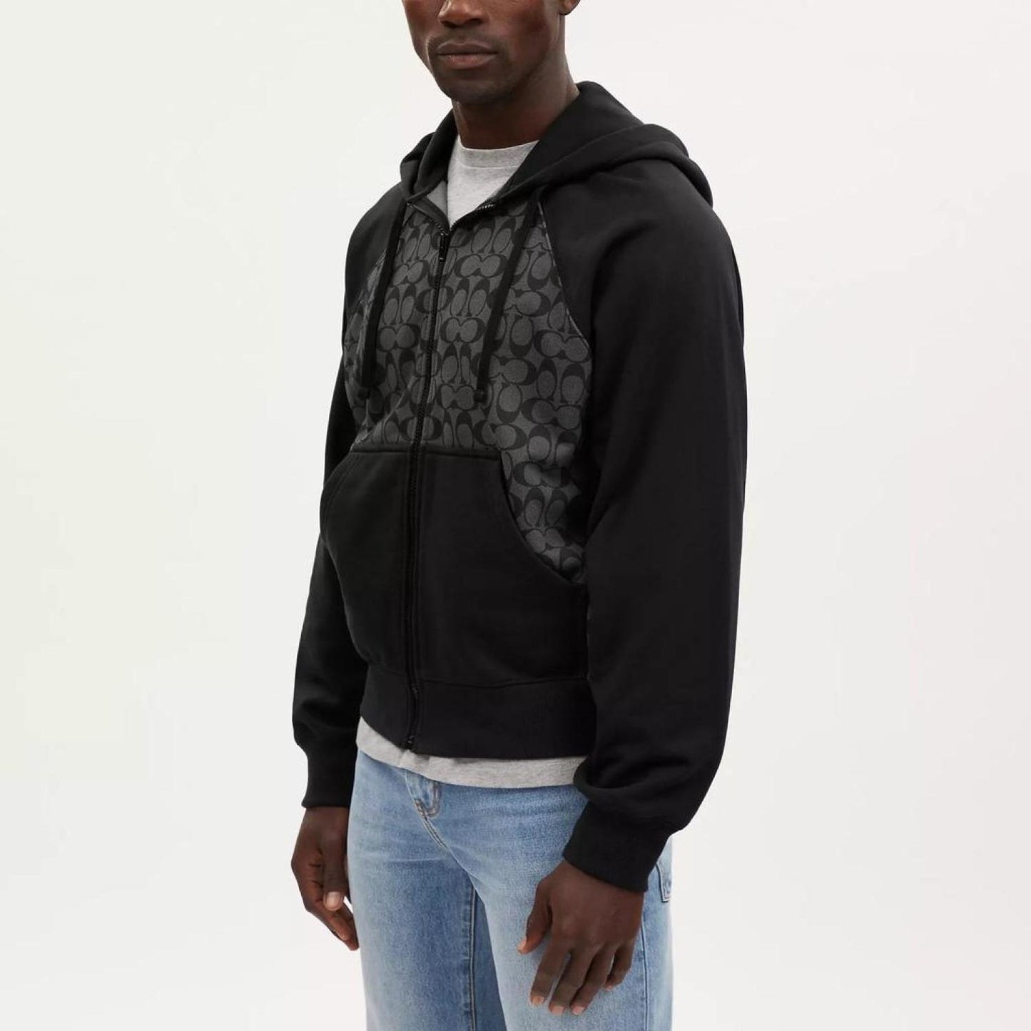 Coach Outlet Signature Full Zip Hoodie