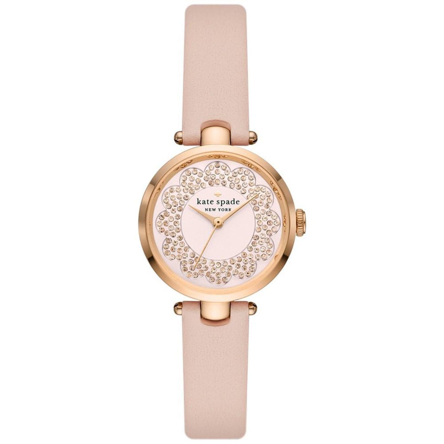 Women's Holland Pink Leather Strap Watch 28mm