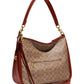 Coated Canvas Signature Cary Shoulder Bag