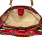 Gucci Red Leather Medium Bamboo Shopper Tote (Authentic Pre-Owned)