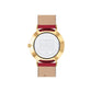 Women's Perry Red Leather Strap Watch