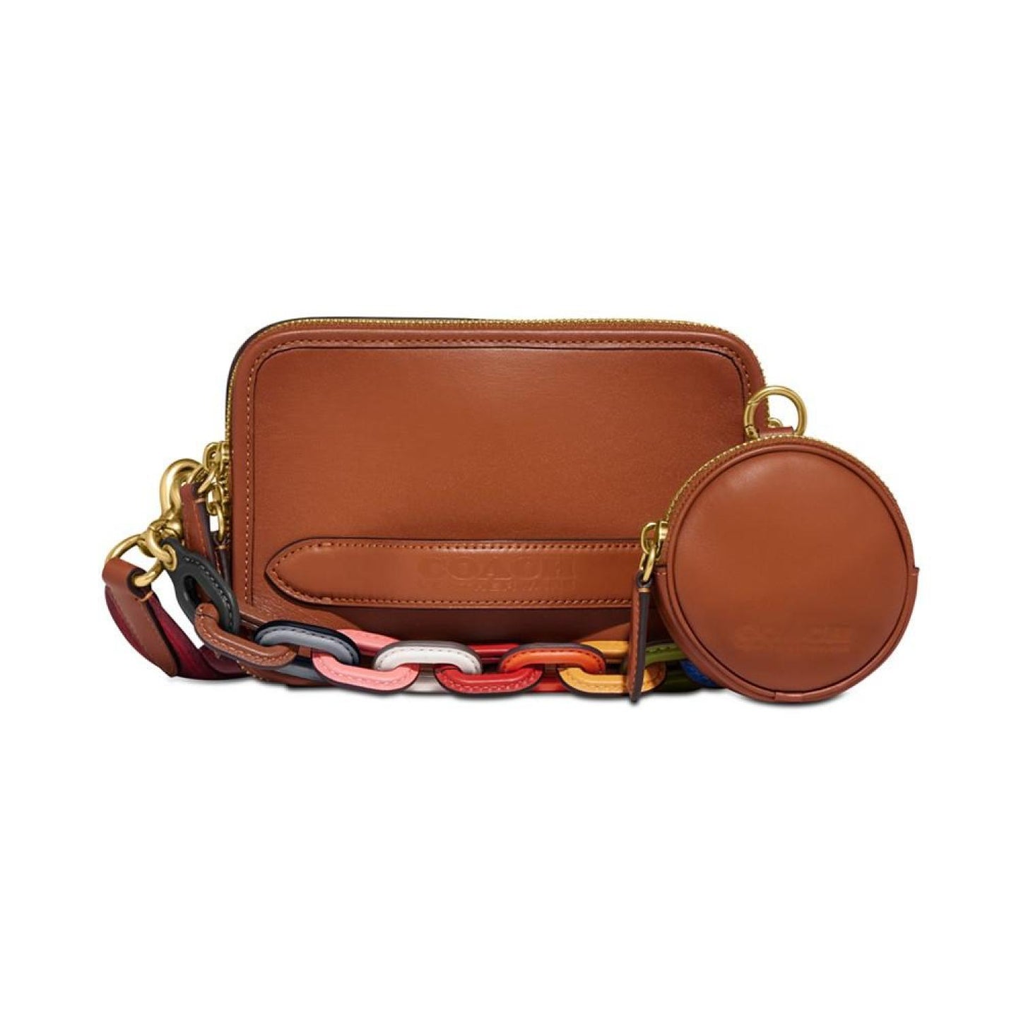 Charter Rainbow Chain Mini Leather Crossbody