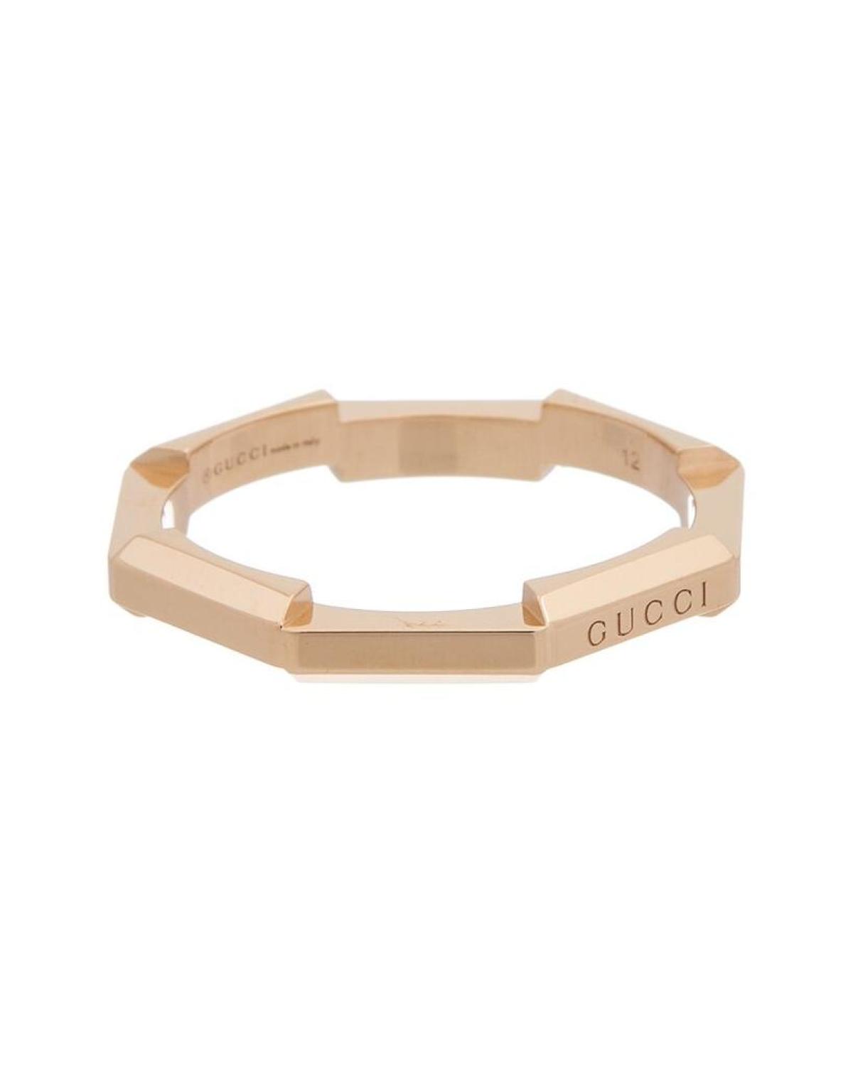 Gucci Link to Love 18K Rose Gold Ring