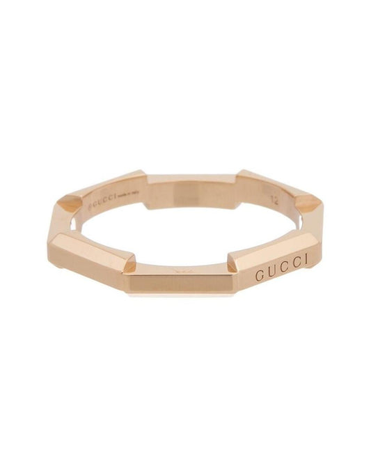 Gucci Link to Love 18K Rose Gold Ring