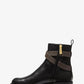 Rory Logo and Leather Ankle Boot