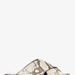 Ruth Python Embossed Leather Slide Sandal