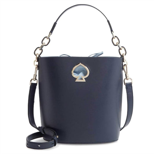 Suzy Small Bucket Bag In Blazer Blue