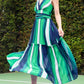 Candille Dress In Courtside Stripe
