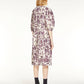 Printed Cotton Dress In Purple