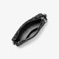 Empire Medium Frayed Denim Chain-Link Pochette