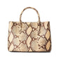 Faux Snakeskin Medium Marcy Satchel