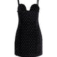 Michael Michael Kors Velvet Sleeveless Mini Dress