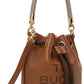 Brown 'The Leather Mini Bucket' Bag