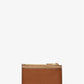 Jet Set Travel Medium Two-Tone Leather Card Case