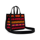 Manhattan Carnival Fair Isle Sweater Knit Small Tote