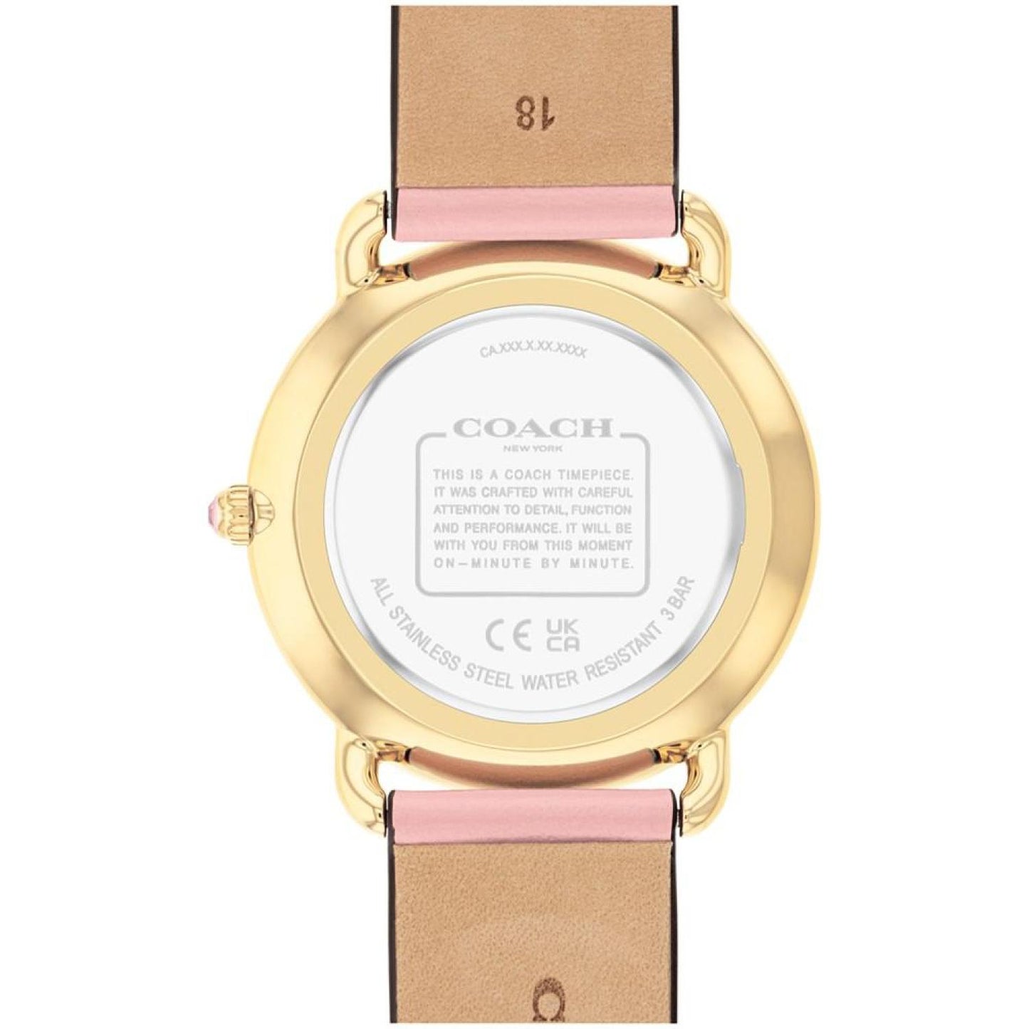 Women's Elliot Lunar New Year Blush Leather Strap Watch 36mm