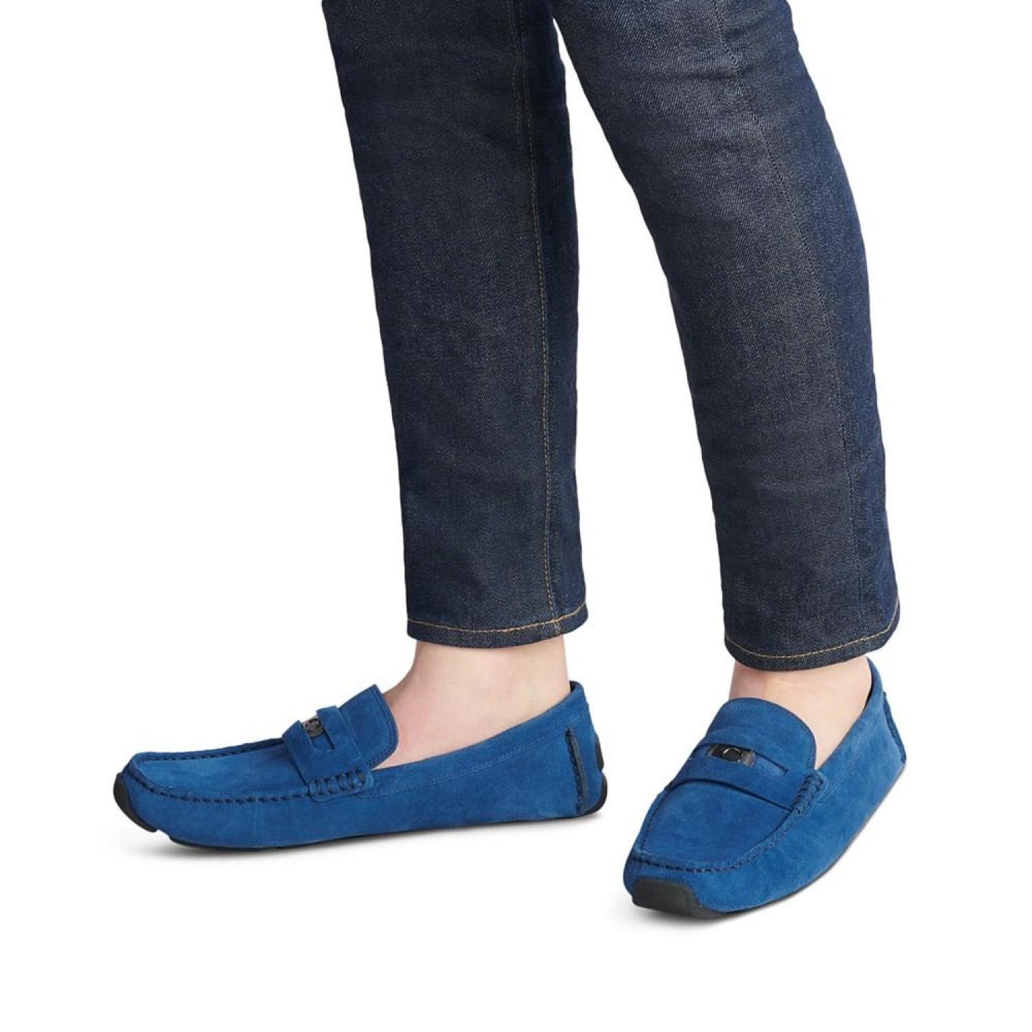 Men's C Coin Suede Driver