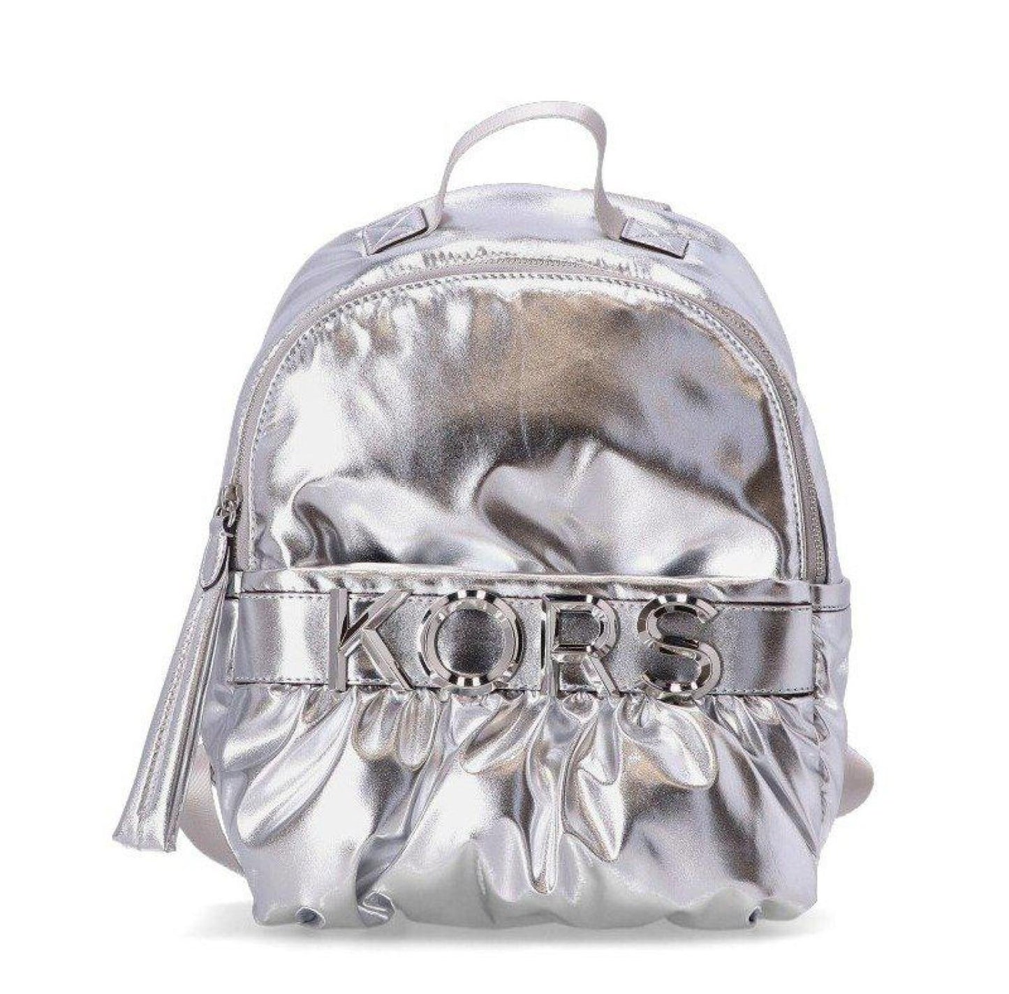 Michael Kors Logo-Lettering Ruched Backpack