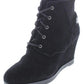 Carrigan Womens Suede Ankle Booties