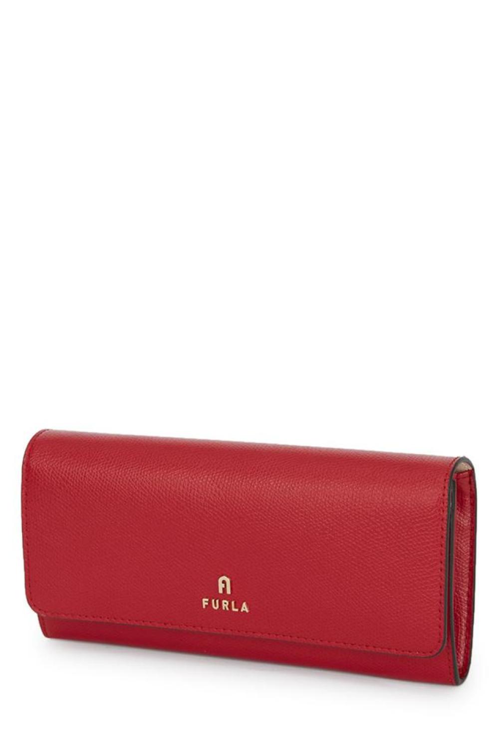 Furla Logo-Plaque Continental Wallet
