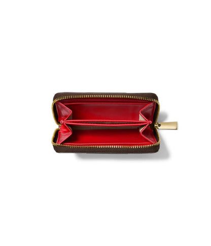 Jet Set Small Zip Around Card Case