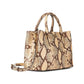 Faux Snakeskin Medium Marcy Satchel