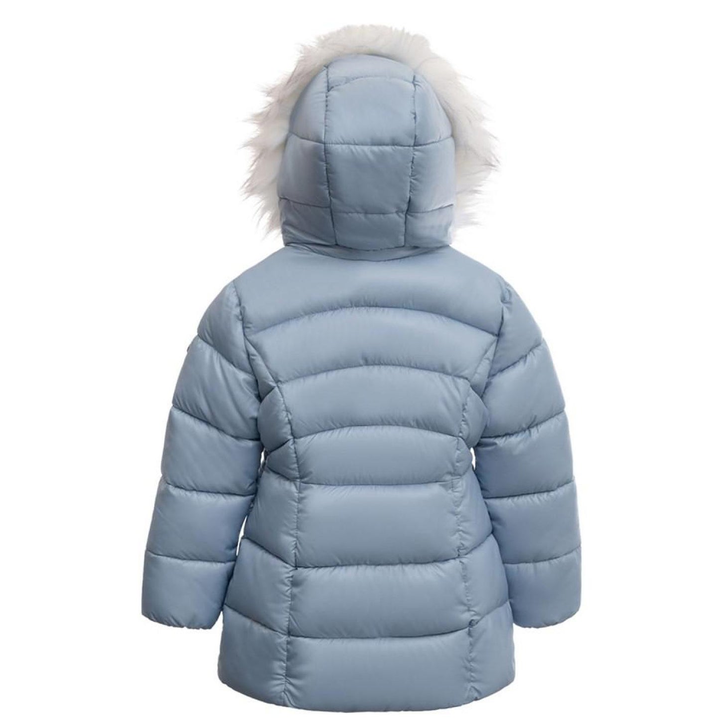 Toddler and Little Girls Heavy Weight Stadium Coat