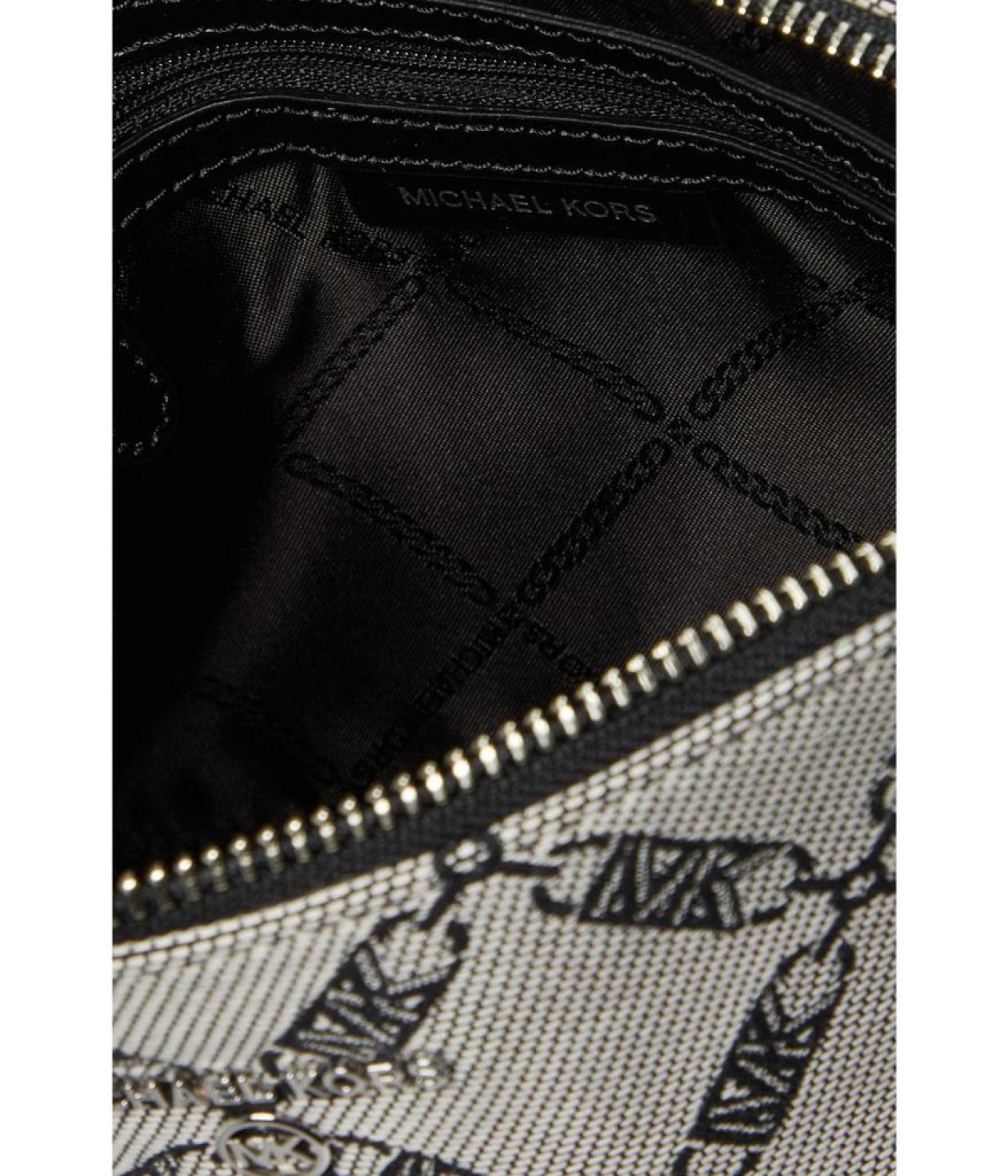 Jet Set Charm Large Dome Crossbody with Web Strap