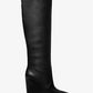 Isra Leather Wedge Boot