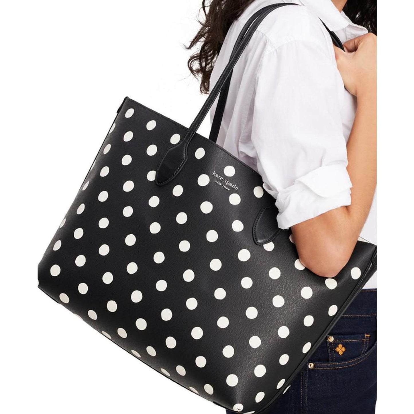 Bleecker Sunshine Dot Large Tote
