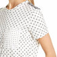 Slam Mixed Dot T-Shirt In Ivory