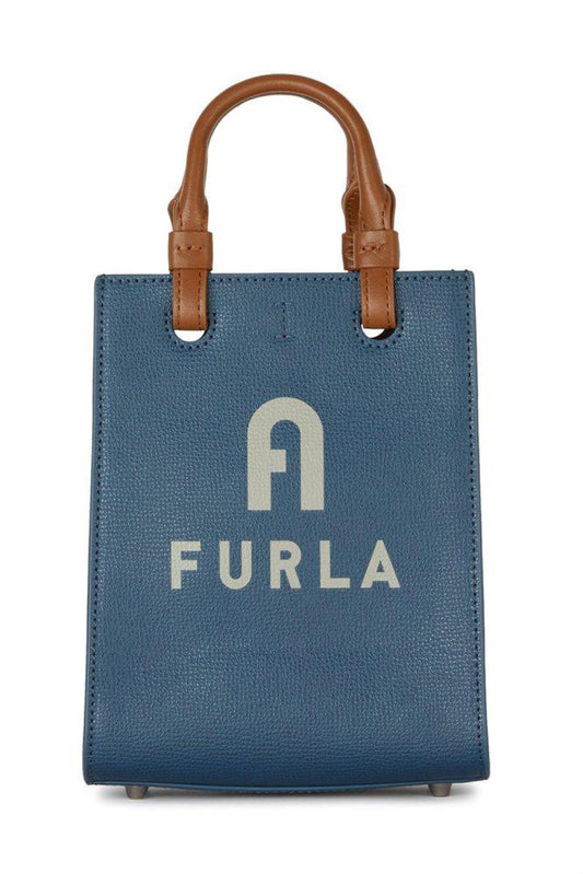 Furla Varsity Style Mini Tote Bag