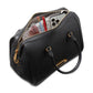 Gramercy Pebbled Leather Small Satchel