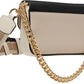 Beige & Black 'The J Marc' Shoulder Bag