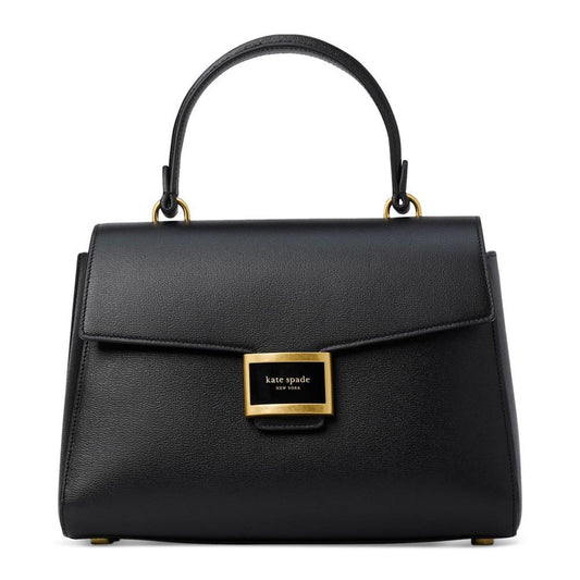 Katy Textured Leather Small Top Handle