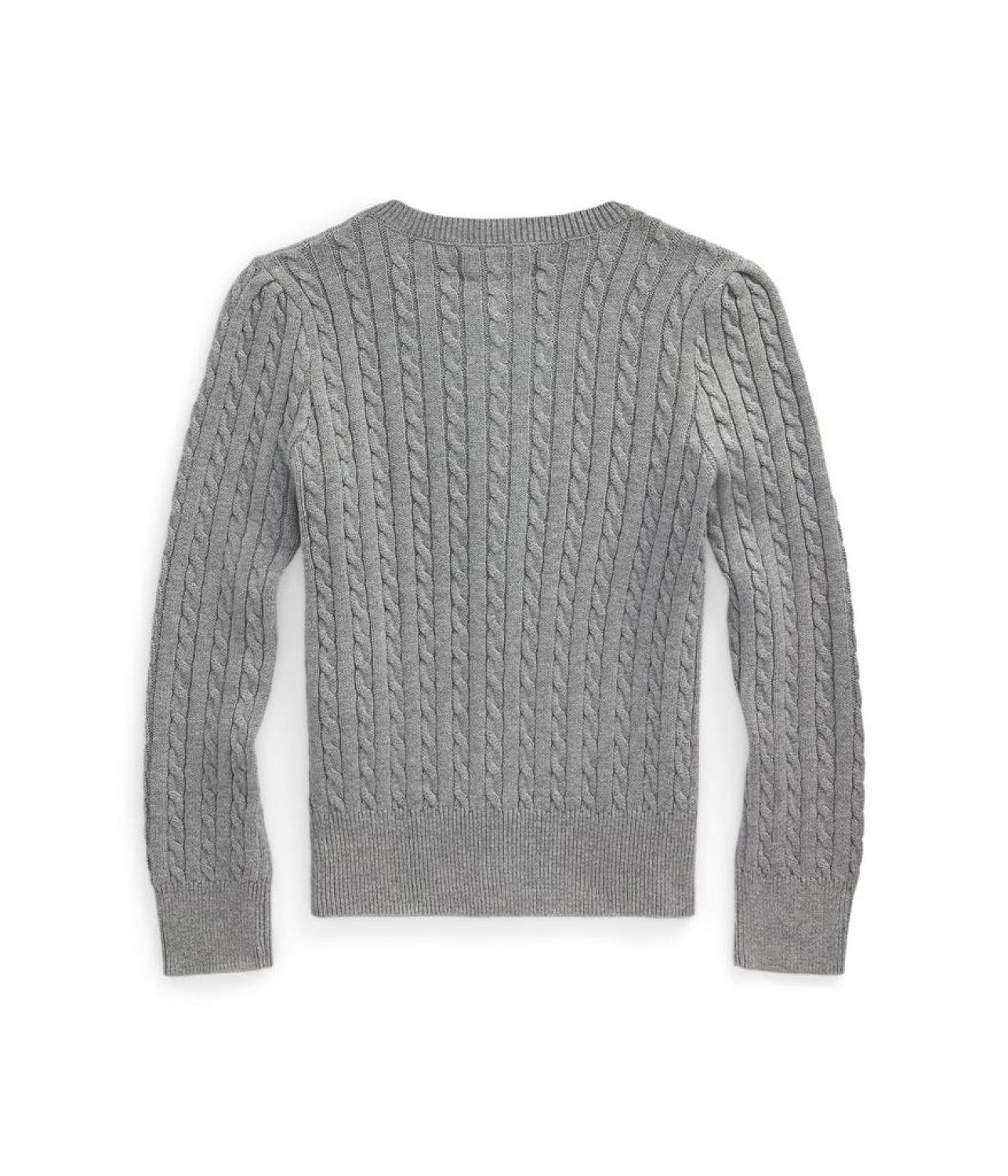 Mini-Cable Cotton Cardigan (Little Kids)