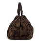 Large Side Studded Camouflage Horizontal Tote
