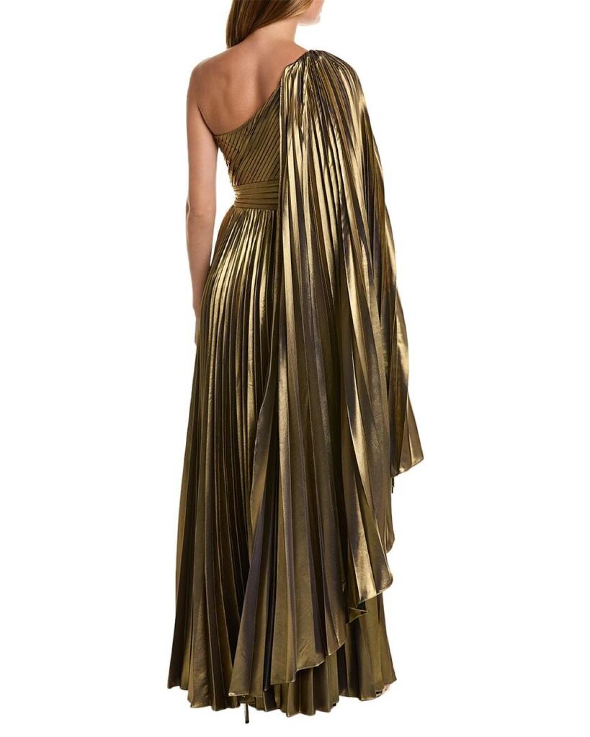Marchesa Notte One-Shoulder Gown