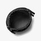 Audrey Medium Crocodile Embossed Leather Bucket Bag