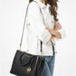 Camille Large Pebbled Leather Satchel
