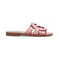 Issa "C" Emblem Slide Sandals